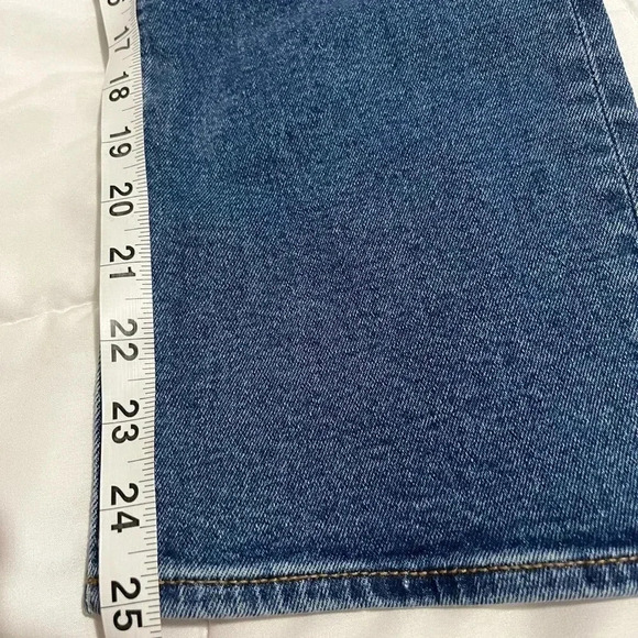 J Crew Jeans Flare Cropped Midrise All Day Stretch Denim Blue NWT Size 26 - Picture 12 of 12